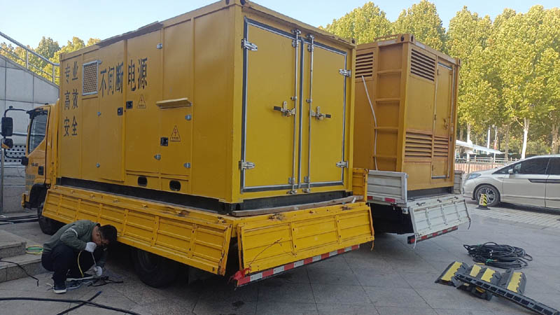 望江柴油发电机组和UPS电源配合使用时的注意事项